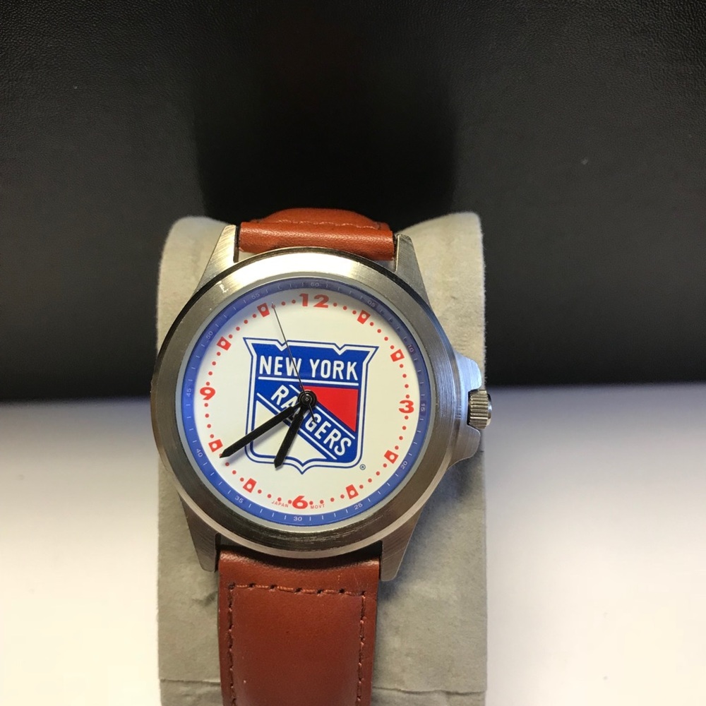 NY Rangers Men’s Watch EUC battery required
